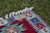 Burgundy 1950s Turkish Traditional Style Handwoven Oushak Kilim Rug For Sale - Image 8 of 13