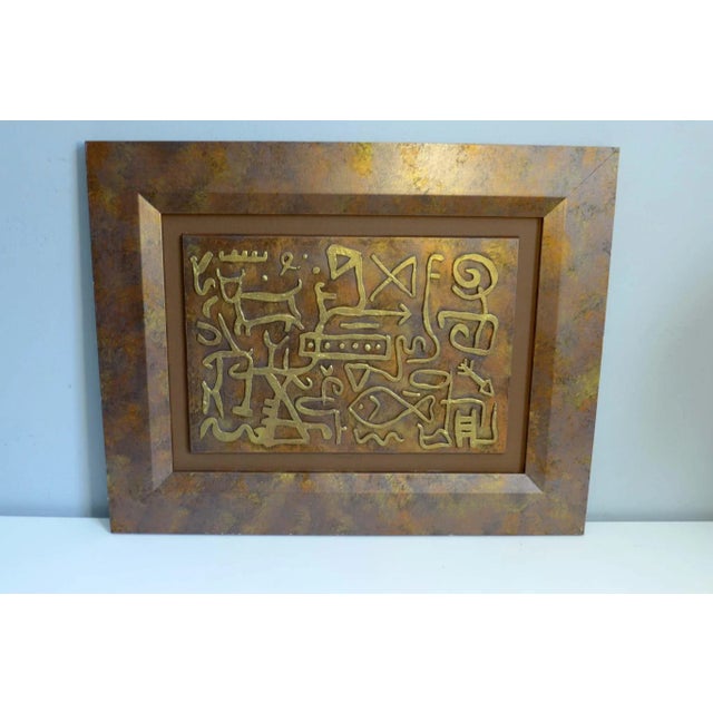 Mid-Century Modern Late 20th Century Harris G Strong Round Up Signed 3D Tile Art For Sale - Image 3 of 12