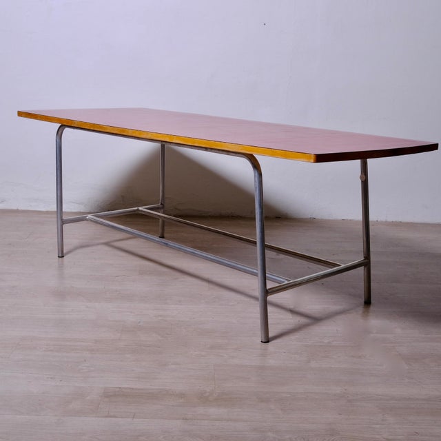 1950s Vintage Handcrafted Table, 1970s For Sale - Image 5 of 18