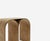 Not Yet Made - Made To Order Nabuck Arch Stool in Steel and Leather by Pietro Franceschini For Sale - Image 5 of 6