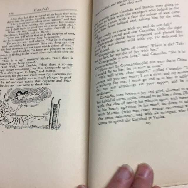 1930 Candide Book by Voltaire For Sale - Image 9 of 10