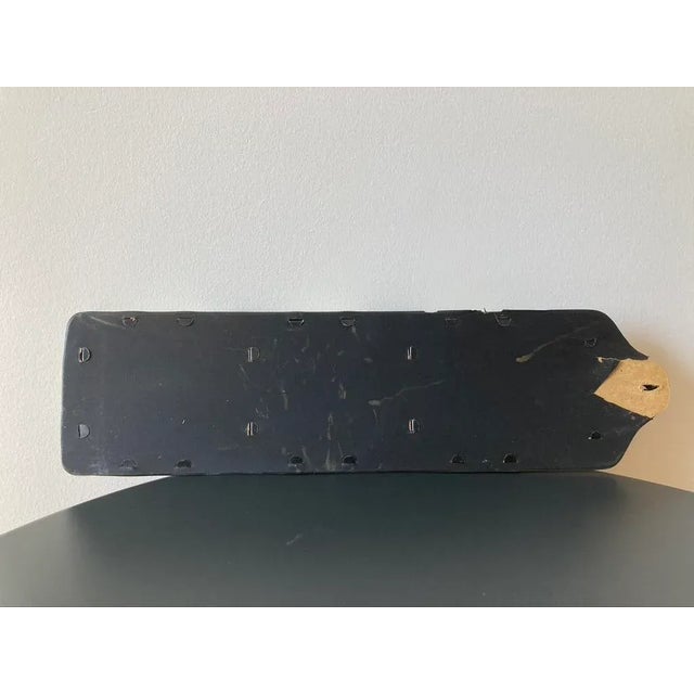 Metal Vintage Mail Organizer Letter Holder Nippon Design, Ca. Mid 20th Century For Sale - Image 7 of 12