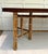 Contemporary Vintage Bundled Bamboo and Lacquered Parquetry Dining Table Atrributed to McGuire For Sale - Image 3 of 12