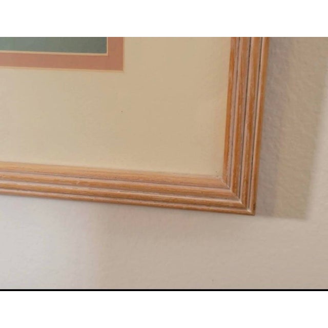 Wood Moonshadows (1988) – Signed Mixed Media Collage With Fiber & Reed Elements, Framed For Sale - Image 7 of 10