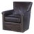 Century Furniture Cardinal Swivel Chair, Chiana Leather For Sale