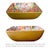 Boho Chic Floral Vibrant Decorative or Serving Bowl - Food Safe Resin Finish 11 in Sq For Sale - Image 3 of 4