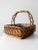 Vintage Large Wicker Basket For Sale - Image 4 of 10