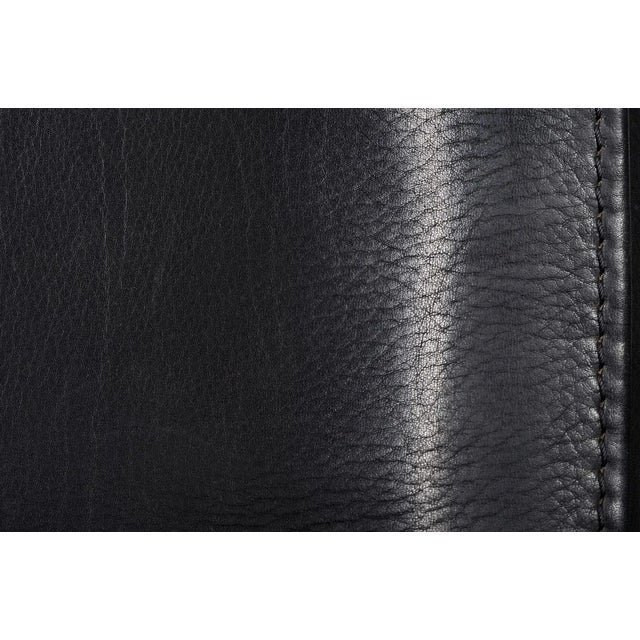 Black Leather DS50 Armchair from de Sede, 1980s For Sale - Image 9 of 11