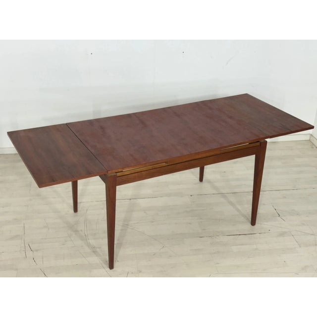Vintage Teak Dining Table, 1960s For Sale - Image 8 of 8