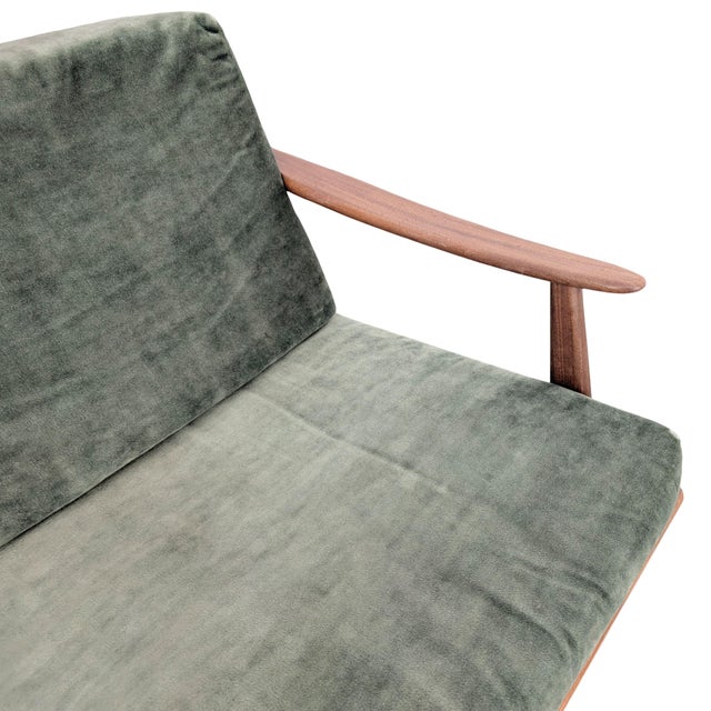 Vintage Danish Easy Chair in Teak For Sale - Image 6 of 10