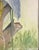 Paint Signed and Framed Original Watercolor Painting of 'A White Heron' by Joan Porter C1997 For Sale - Image 7 of 15