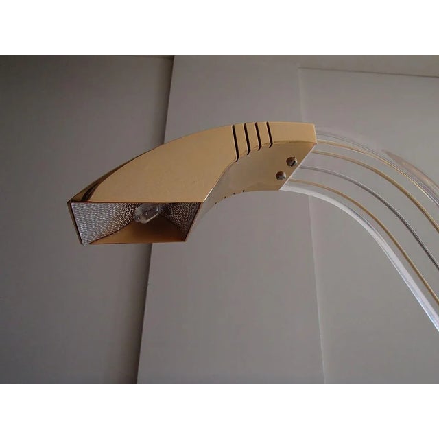 Brass & Chrome Table Lamps, 1990s, Set of 2 For Sale - Image 9 of 18