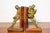 This charming pair of 20th-century French bookends brings a delightful touch of artistry and whimsy to any bookshelf. Each...