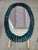 2000 - 2009 Mid-Century Style Italian Oval Mirror in Murano Glass and Brass, 2000 For Sale - Image 5 of 11