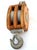 1980s 1980s Wood Double Block Pulley For Sale - Image 5 of 7
