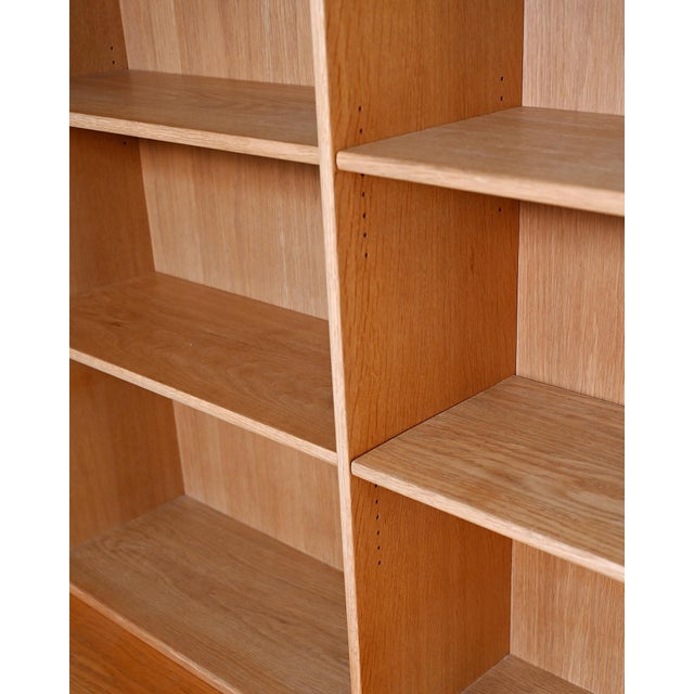 Vintage Scandinavian Oak Bookcase, 1960s For Sale - Image 6 of 11