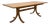 Mid-Century Modern Scandinavian Minimalist Teak Dining Table, 1990s For Sale