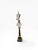 Neoclassical Mid 20th Century Pair of Neoclassical Empire Style Crystal Oil Font Marble & Gilt Bronze Table Lamps For Sale - Image 3 of 10