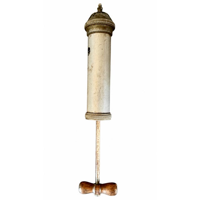 American Antique 1918 Kleernote Player Piano Vacuum Reed Cleaner, American Device Mfg. Co. For Sale - Image 3 of 5