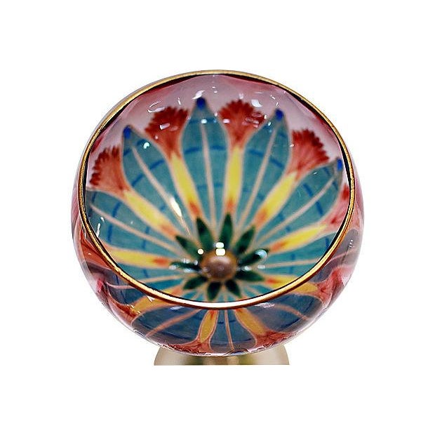 HandPainted Gold Stemware Chairish