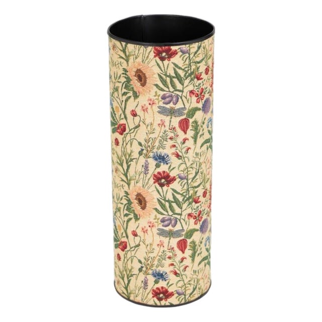 Summer Garden Tapestry Umbrella Stand For Sale