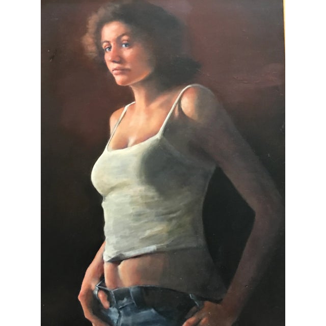 Painted by award-winning American portraitist and fine artist, Al Zerries, a distinguished member of the American Artists...