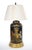 Pair of English Late 19th-Century Black Painted Tole Canister Table Lamps For Sale In New York - Image 6 of 14