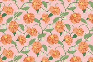 Runaway Bay Candyfloss Pink Fabric by the Yard