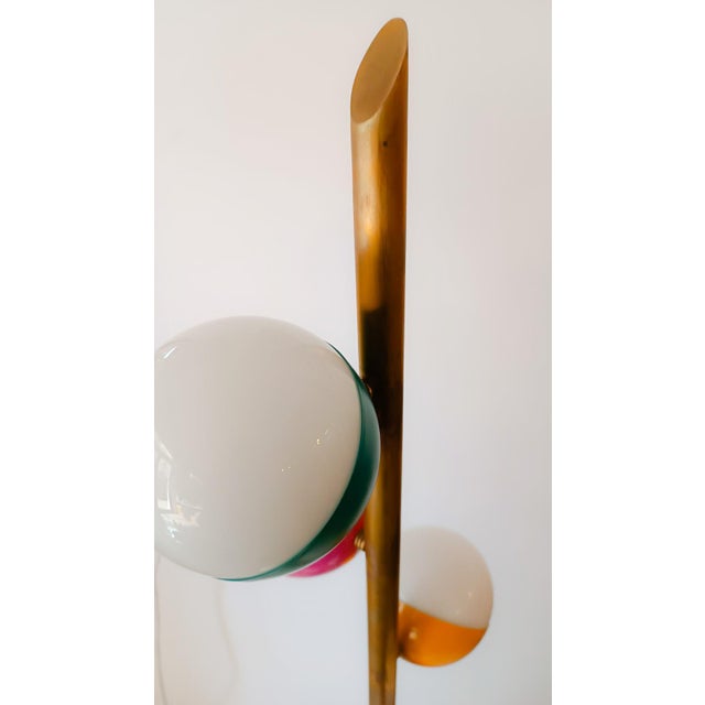 Alberello floor lamp with 5 lights inspired by the Stilnovo design This piece is designed in the style of the selected...