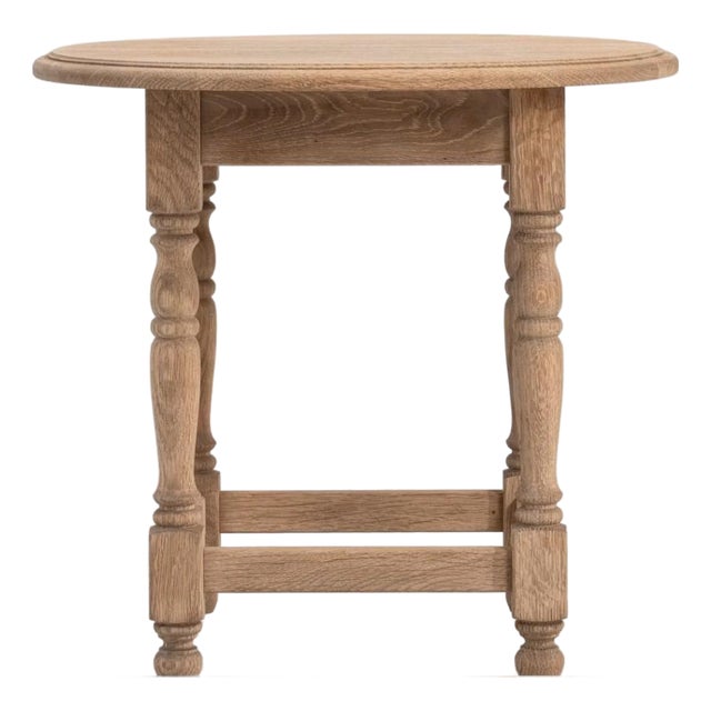 Oak Side Table For Sale