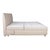 Ruf Veronesse QLX Leather Bed Beige Cream Sand For Sale - Image 10 of 14