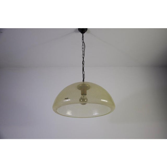 Pendant Lamp from Guzzini, Italy, 1970s For Sale - Image 3 of 11