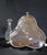 Cut Glass and Silver-Plated Decanter with Tantalus, Set of 3 For Sale - Image 12 of 13
