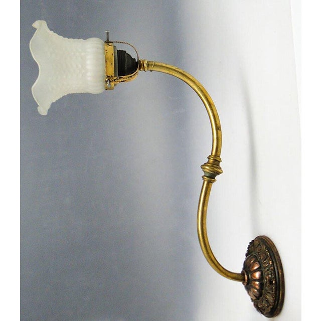 The night lamp comes from Poland from 1900-1910 and was made in an eclectic style. The construction is metal. The lamp has...