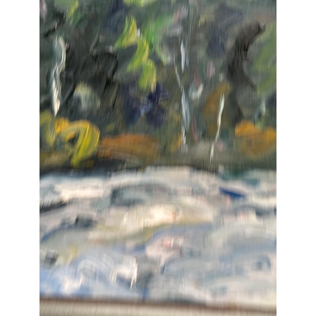 Bertil Lindecrantz, Vinterlandskap, 1950s, Oil on Canvas, Framed For Sale - Image 4 of 18