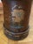Superb 19th-century leather bin, umbrella stand, or walking stick holder. A very beautiful leather bucket that was used as...