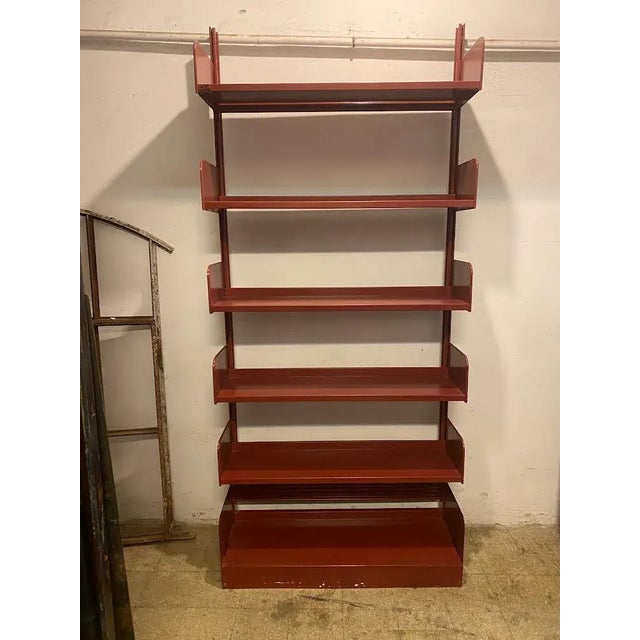 Metal Congress Bookshelf from Lips Vago, 1960s For Sale - Image 7 of 7