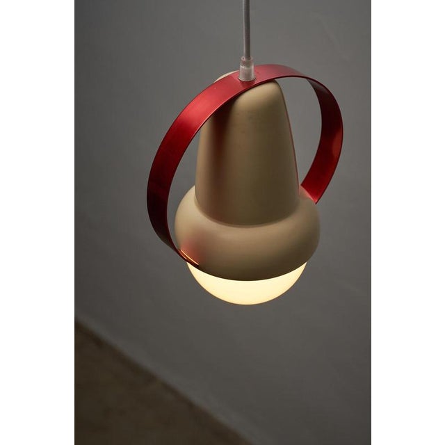 Converted Infraphil Pendant Light from Philips, 1950s For Sale - Image 9 of 11