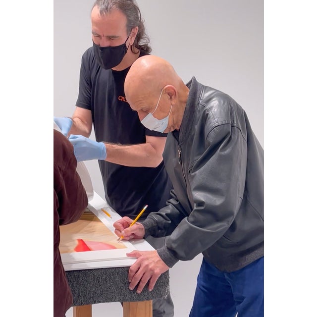 Contemporary Alex Katz, Straw Hat 1, 2022, Archival Pigment Print For Sale - Image 3 of 4