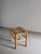 Rustic French Woven Seat Stool, 1960s For Sale - Image 3 of 10