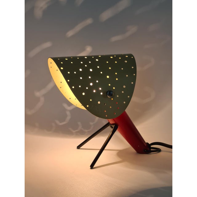 Vintage Table Lamp by Ernest Igl for Apollonarego-Gałecki, 1960s For Sale - Image 9 of 11