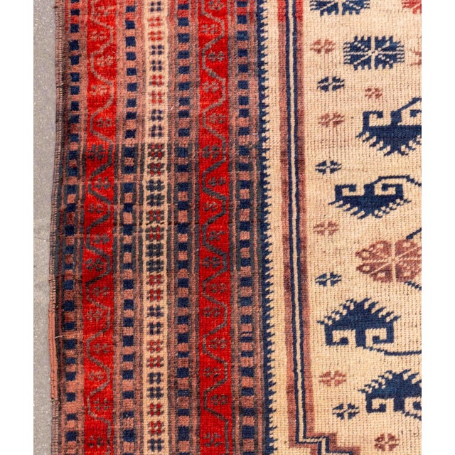 Late 20th Century Turkish Baluch Wool Rug, 5' 8" X 3' 4" For Sale - Image 5 of 9