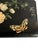 Chinoiserie Late 19th Century Chinoiserie Hand-Painted Floral & Butterfly Papier Mache Wall Pocket For Sale - Image 3 of 7