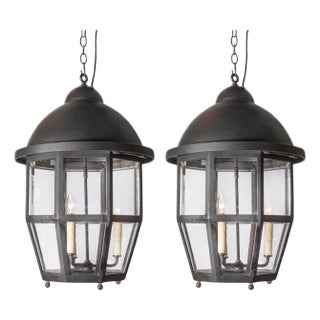 Pair of 20th Century French Lanterns For Sale