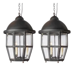 Pair of 20th Century French Lanterns