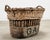 French Champagne Grape Vineyard Harvest Woven Wicker Basket For Sale In Sacramento - Image 6 of 18
