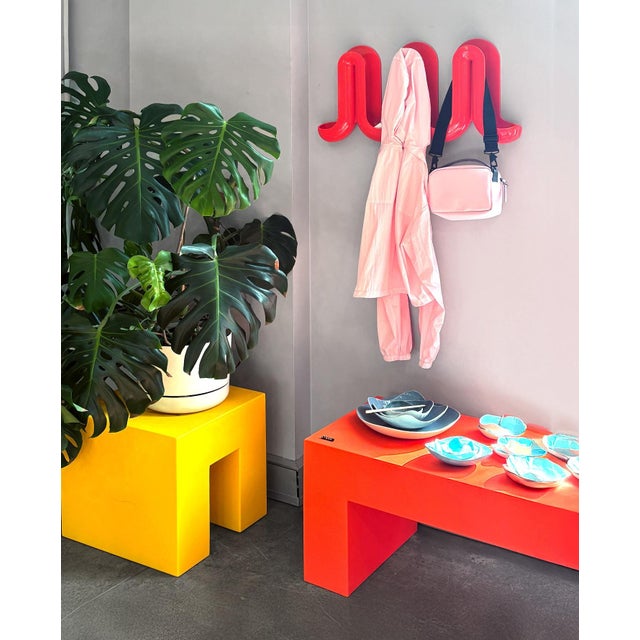 Heller Swell Wall Catchall Catch-All Organizer Designer Anna Dawson Coat Rack Hellerware For Sale - Image 6 of 7