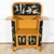 Wood Asian Cabinet with Lacquered Wooden Liqueurs, China, 1950s For Sale - Image 7 of 18
