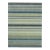 6x9 Zinnia Striped Green Geometric Contemporary Handmade Wool Carpet Rug For Sale