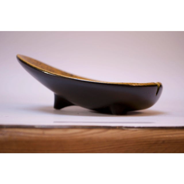 1960s Vintage Ceramic Fish Ashtray / Decorative Dish by Marc Bellaire For Sale - Image 5 of 13